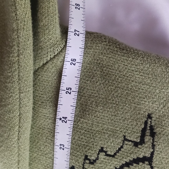 Cider Green And Black Dinosaur Cardigan - Picture 7 of 8